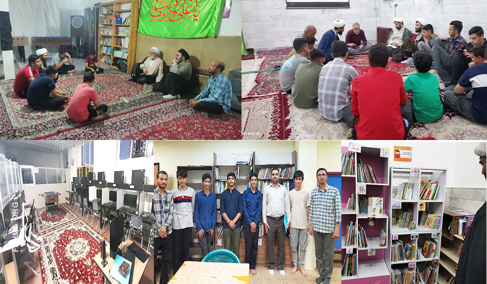 بازديد از 10 کانون فرهنگي هنري مساجد استان قم با حضور مدير و کارکنان ستاد