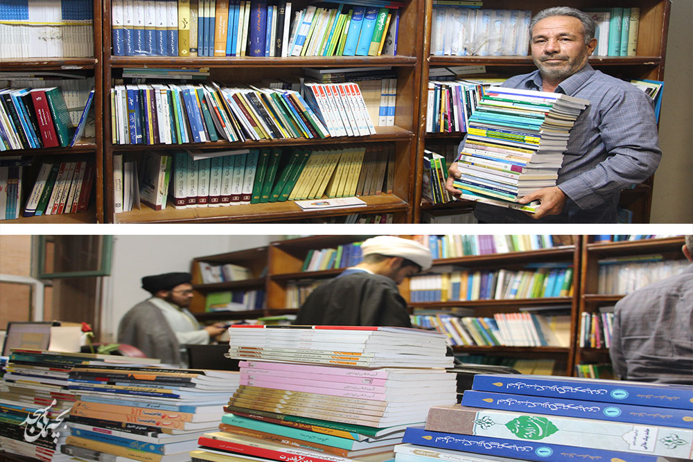 اهداي بالغ بر 3000 جلد کتاب به کتابخانه هاي کانون هاي مساجد استان قم