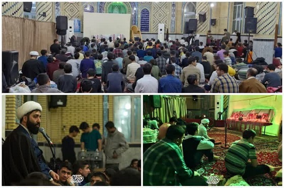 حضور ۲۵۰ نوجوان عضو کانون هاي مساجد در اعتکاف