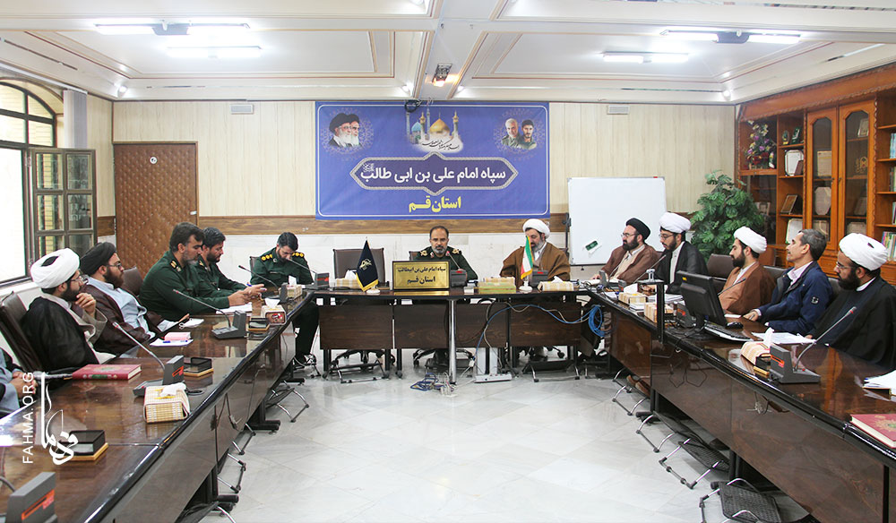 سپاه قم آماده همکاري با کانون‌هاي مساجد در عرصه فعاليت‌هاي فرهنگي و اجتماعي است